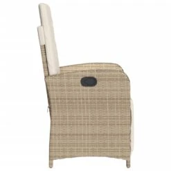VidaXL - Verstelbare Tuinstoel Met Voetensteun - Beige - Poly Rattan 15 VidaXL - Verstelbare Tuinstoel Met Voetensteun - Beige - Poly Rattan -Leenbakker Winkel c82efe16f58342a99a5e75e473ac0aa0