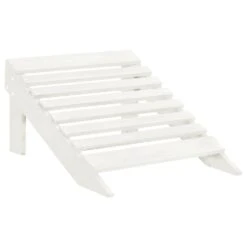 VidaXL Tuinstoel Met Hocker Hout Wit 7 VidaXL Tuinstoel Met Hocker Hout Wit -Leenbakker Winkel c9bbe3dc0f914f5fbb52e0b5ab217003