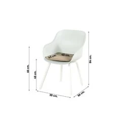 Hartman Le Soleil Element Dining Armstoel - Cotton White - 2 St. -Leenbakker Winkel cc754223effd41debf39c89b36cb3d0d 1