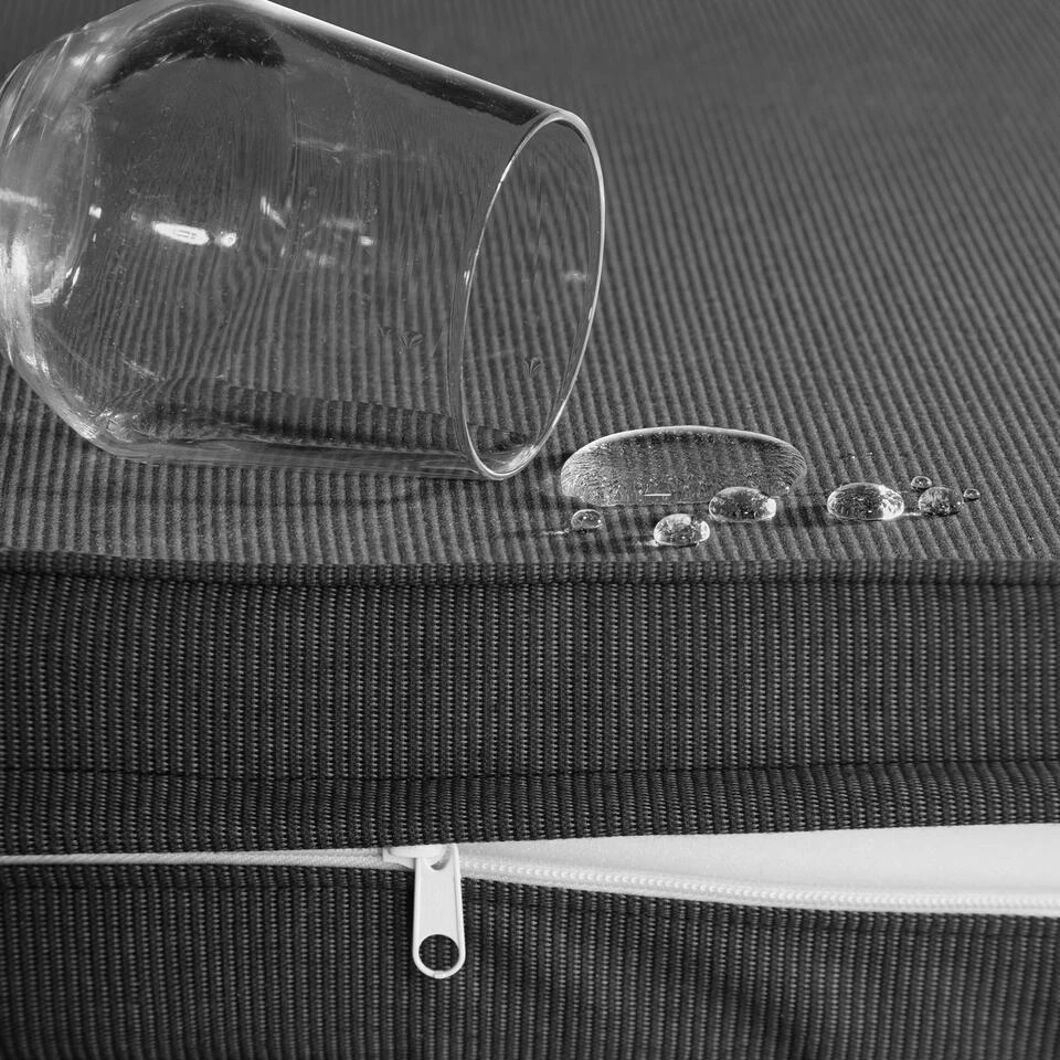 Tectake Wicker Bartafel Kutina Met 4 Stoelen Latina, Grijs 4 Tectake Wicker Bartafel Kutina Met 4 Stoelen Latina, Grijs - Afbeelding 4