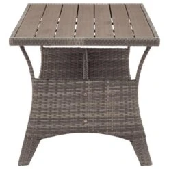 VidaXL - Tuintafel - Grijs - Poly Rattan - 120 X 70 X 66 Cm 9 VidaXL - Tuintafel - Grijs - Poly Rattan - 120 X 70 X 66 Cm -Leenbakker Winkel d0008d5f3b0048a087c203c9fd9b881d