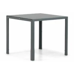 Dining Tuintafel Vierkant 85 X 85 Cm Aluminium Grijs Venustas -Leenbakker Winkel d046075531bd4b74ae9c595108844b3e
