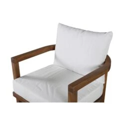 Svea - Abdul Loungestoel - Acaciahout - Naturel/wit -Leenbakker Winkel d08aafb4b60d4f1bac97987c16488897