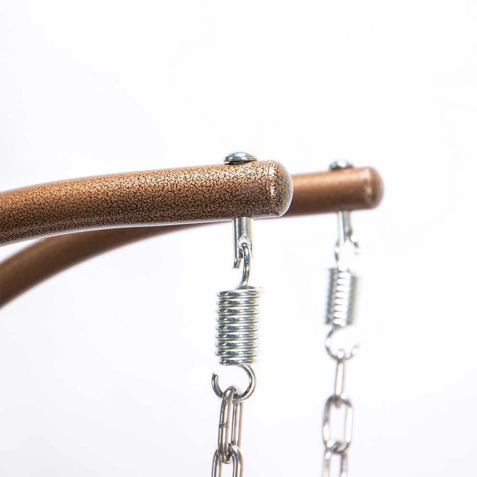 Merkloos HOME DELUXE Hangstoel Bruin Puur 8 Merkloos HOME DELUXE Hangstoel Bruin Puur - Afbeelding 8