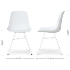 Nolon Noa-Pip Kunststof Tuinstoel Wit - Wit Onderstel -Leenbakker Winkel d1ec511eedd64a4c8483e4d906dc71cb