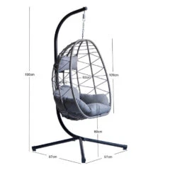 Hangstoel Van Rotan En Metaal In Zwart -Leenbakker Winkel d33a967e007f44b09f6b43dac3cc6f0d