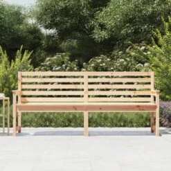 VidaXL - Tuinbank - Naturel - Massief Grenenhout - 203.5x48x91.5 Cm 9 VidaXL - Tuinbank - Naturel - Massief Grenenhout - 203.5x48x91.5 Cm -Leenbakker Winkel d3509581057046d1844303d9fdfd5427