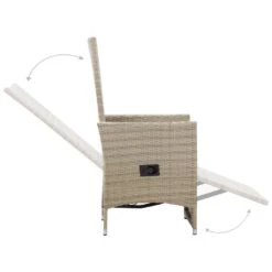 VidaXL - Tuinstoelen - Beige - Poly Rattan - 2 Stuks - Met Kussens 14 VidaXL - Tuinstoelen - Beige - Poly Rattan - 2 Stuks - Met Kussens -Leenbakker Winkel d3a9ed7c97dd4bed84c0c5c0731708b9