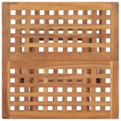 VidaXL - Tuintafel Inklapbaar - Bruin - Massief Teakhout - 50x50x50 Cm -Leenbakker Winkel d6a07720540f428cafe00d51b1ee9aa5