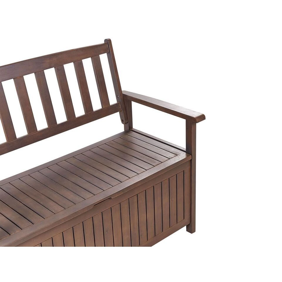 SOVANA - Tuinbank - Donkerhout/Wit - Acaciahout 8 SOVANA - Tuinbank - Donkerhout/Wit - Acaciahout - Afbeelding 8