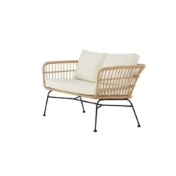 Svea - Elias Loungebank - 140 Cm - Naturel -Leenbakker Winkel db7eaace4a564f88a48a8a7421dde8ef