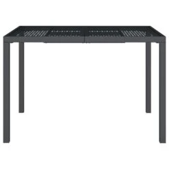 VidaXL - Tuintafel - Antraciet - Staal - 110 X 80 X 72 Cm -Leenbakker Winkel db97d8085aa24e62a05b4c4867797983