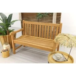 VDG Teak Houten Tuinbank Bison - 120 Cm -Leenbakker Winkel db9bbe062053412ebf2c8b6da1153673