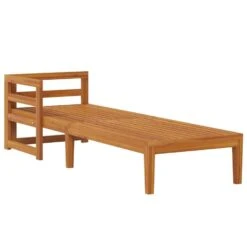 VidaXL - Ligbed Met 1 Armleuning - Grijs - Acaciahout 18 VidaXL - Ligbed Met 1 Armleuning - Grijs - Acaciahout -Leenbakker Winkel dbf66a842cb744eb9c6508facf7faa78