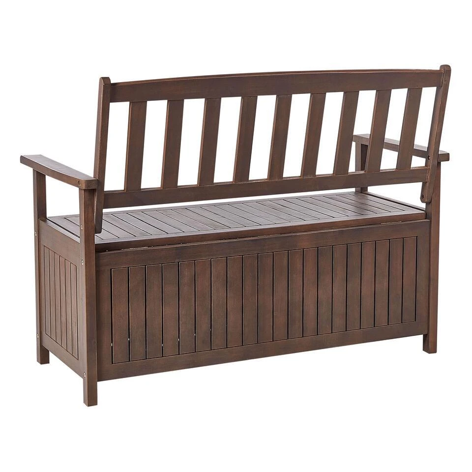 SOVANA - Tuinbank - Donkerhout/Wit - Acaciahout 6 SOVANA - Tuinbank - Donkerhout/Wit - Acaciahout - Afbeelding 6