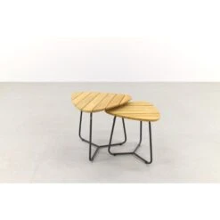 4 Seasons Verdi Set Van 2 Teak Driehoekige Salontafels -Leenbakker Winkel dd61952b785c45a189979ead8e159f56