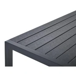 VERNIO - Tuintafel - Zwart - 90 X 180 Cm - Aluminium -Leenbakker Winkel df65819dcd5a48cf8d558d2463dbd55b