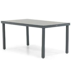 Dining Tuintafel Rechthoekig 160 X 90 Cm Aluminium/HPL Grijs Porto -Leenbakker Winkel e0f15e3539b549e7b317c897a6fa853f