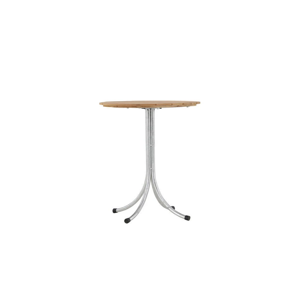 Fjôrd Bistrotafel Naturel Teakhout - 65x65x75cm - Holmsund 5 Fjôrd Bistrotafel Naturel Teakhout - 65x65x75cm - Holmsund - Afbeelding 5