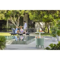 Keter Coolbar Partytafel - 49.5x49.5x57cm - Groen -Leenbakker Winkel e28fffda38fc4b3d862f980af71d1c7d