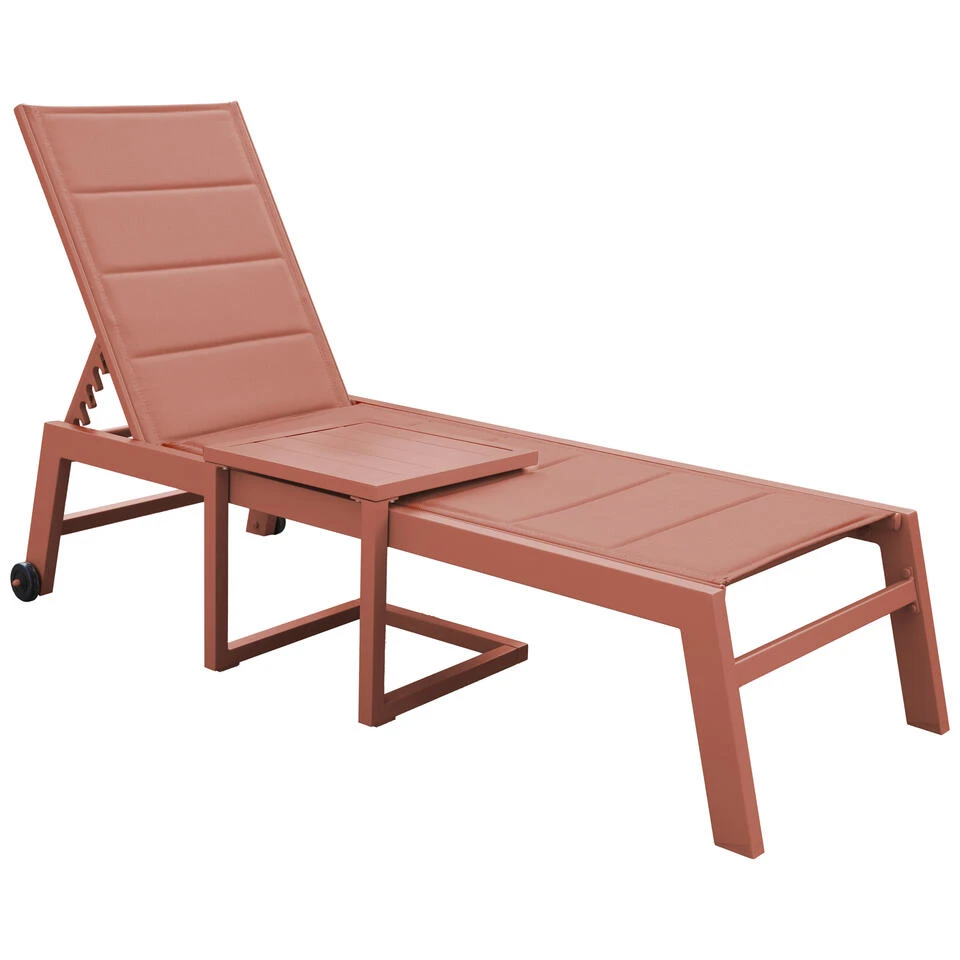 Happy Garden Transat BARBADOS - Oranje - Aluminium 3 Happy Garden Transat BARBADOS - Oranje - Aluminium - Afbeelding 3