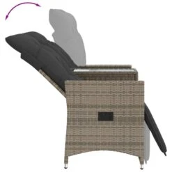 VidaXL - Tuinbank - Grijs - Poly Rattan -Leenbakker Winkel e2cd03c49bc54f0089d70d3329cb10f2