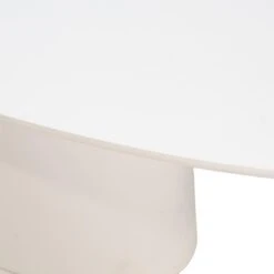 Tuintafel Ovaal - Wit Betonlook - 300x110x74cm - Myrna -Leenbakker Winkel e2ff5dbde78a49e9be8c0c3f254f143d