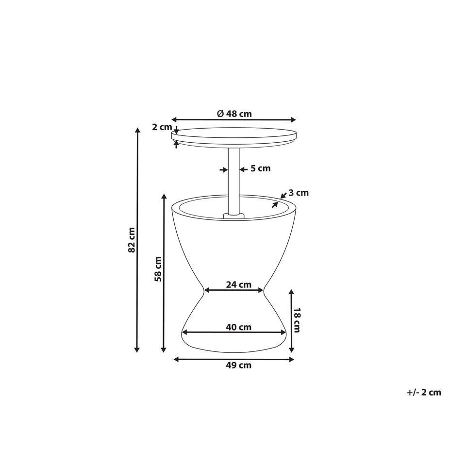 AISA - Koelbox - Zwart - Polypropyleen 3 AISA - Koelbox - Zwart - Polypropyleen - Afbeelding 3