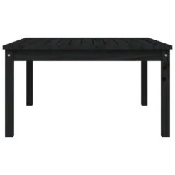 VidaXL - Tuintafel - Zwart - Massief Grenenhout - 82.5 X 82.5 X 45 Cm -Leenbakker Winkel e3762ca6a0fc44d2a89dc64fda233368