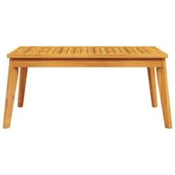 VidaXL - Tuintafel - Bruin - Acaciahout - 100 X 55 X 45 Cm -Leenbakker Winkel e4520e99ad20465282dcd3b1164d4c3e