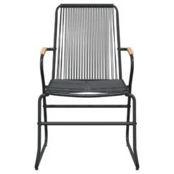 VidaXL - Tuinstoelen - Zwart - PVC - 2 Stuks - 58x59x85,5 Cm 11 VidaXL - Tuinstoelen - Zwart - PVC - 2 Stuks - 58x59x85,5 Cm -Leenbakker Winkel e60deca7910243b88eb39982e5786434