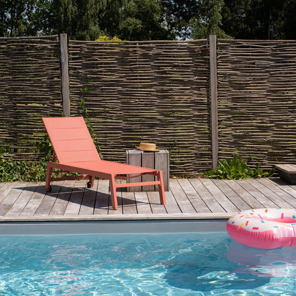 Happy Garden Zonnebaden BARBADOS - Oranje - Aluminium 2 Happy Garden Zonnebaden BARBADOS - Oranje - Aluminium - Afbeelding 2