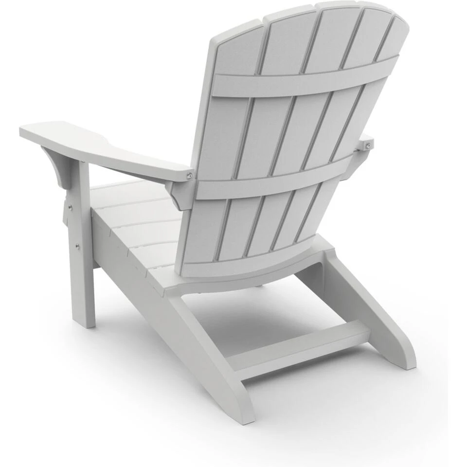 Keter Troy Adirondack Tuinstoel - Set Van 2 - 85x80x96.5cm - Wit 11 Keter Troy Adirondack Tuinstoel - Set Van 2 - 85x80x96.5cm - Wit - Afbeelding 11