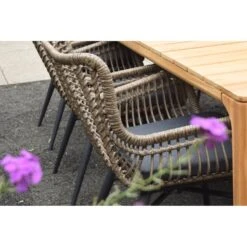 VDG Set Van 4 - Jasmine Dining Tuinstoel - Naturel -Leenbakker Winkel e87e77e89d494b54b151fbe940aba144 1