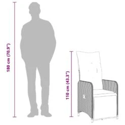 VidaXL - Verstelbare Tuinstoel Met Kussens - Beige - Poly Rattan 19 VidaXL - Verstelbare Tuinstoel Met Kussens - Beige - Poly Rattan -Leenbakker Winkel e8869d8428a34ff68169a104e50cf22d