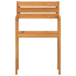 VidaXL - Tuinstoelen - Bruin - Massief Acaciahout - 4 Stuks - 50x53x80 Cm -Leenbakker Winkel ecd11ba78af24267a33b6b70d2036064