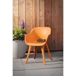 Keter Akola Tuinstoelen - 2 Stuks -56.5x55x80cm - Oranje -Leenbakker Winkel ed018b1e050d4fe0b6a23d1791a19f9a