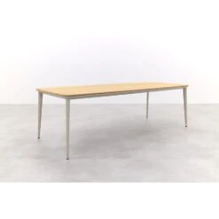 Vdgarde Premium Alaska Tuintafel - Teak/alu - Mokka- 240x100 Cm -Leenbakker Winkel ee9a4fc6ebbe4c7aaf7517205d07a952