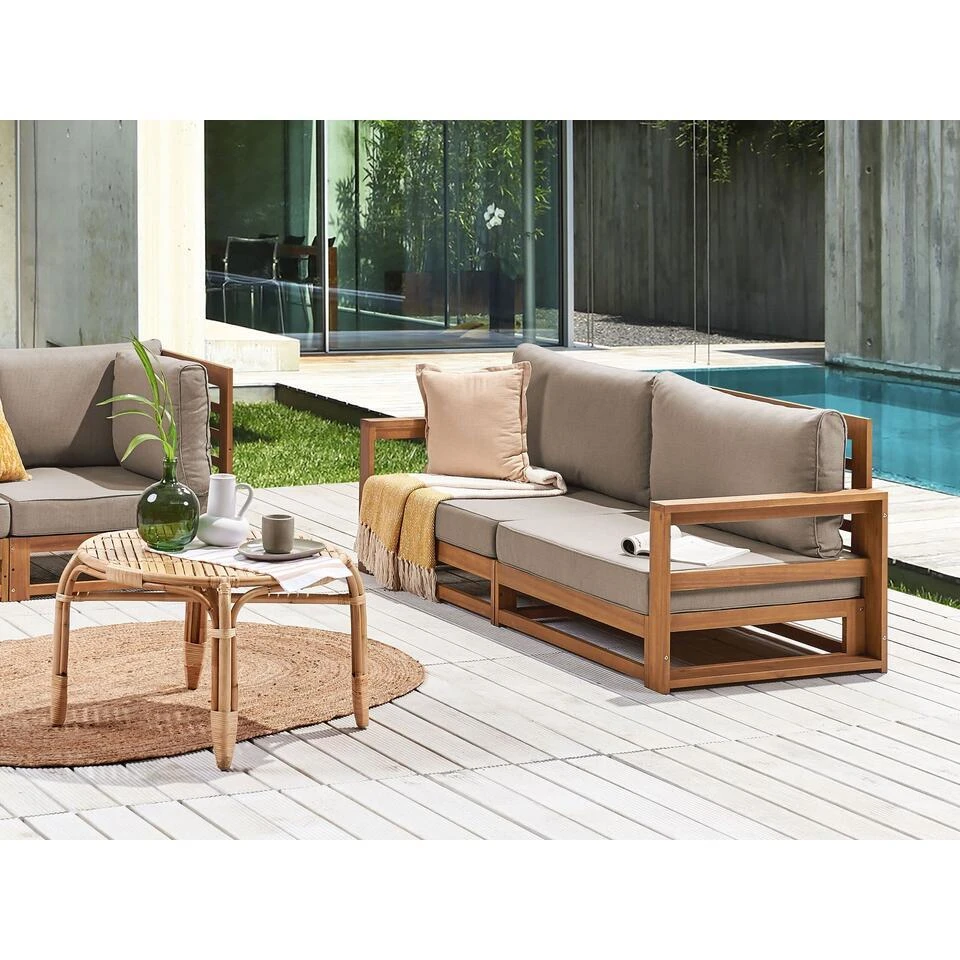 TIMOR II - Tuinbank 2-zits - Lichthout - Gecertificeerd Acaciahout 5 TIMOR II - Tuinbank 2-zits - Lichthout - Gecertificeerd Acaciahout - Afbeelding 5