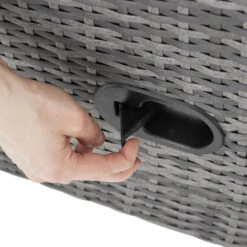 Tectake Wicker Fauteuil Pescara Met Aluminium Frame, Rugleuning Verstelbaar -Leenbakker Winkel f03e79af653d495c937d92a85102018f