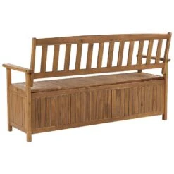 SOVANA - Tuinbank Met Opbergruimte - Lichthout/Taupe - Acaciahout 17 SOVANA - Tuinbank Met Opbergruimte - Lichthout/Taupe - Acaciahout -Leenbakker Winkel f48c8d0f953d4648a1cd48c3b3525df7 1