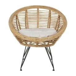 MARATEA - Tuinstoel Set Van 2 - Lichtbeige - Rotan -Leenbakker Winkel f505c15b3a3b498aae893411d44b32c6