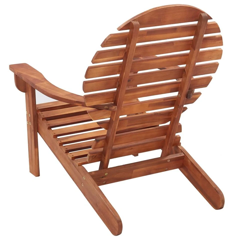 VidaXL Stoel Adirondack Massief Acaciahout 3 VidaXL Stoel Adirondack Massief Acaciahout - Afbeelding 3