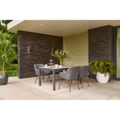 Hartman Comino Dining Tuintafel 163x105 Cm. - Keramiek/Grijs -Leenbakker Winkel f7f16ee67c6c4110b29eed9c56390b07