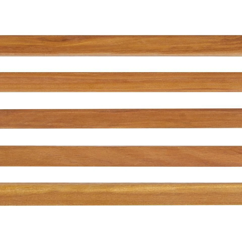 BELLANO - Tuintafel - Lichthout - 120 X 70 Cm - Acaciahout 8 BELLANO - Tuintafel - Lichthout - 120 X 70 Cm - Acaciahout - Afbeelding 8