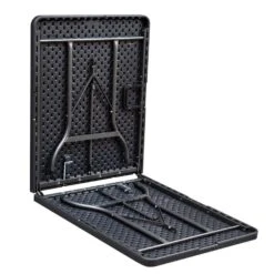 ERRO Vouwtafel - Wickerlook - 180x74cm - Zwart 6 ERRO Vouwtafel - Wickerlook - 180x74cm - Zwart -Leenbakker Winkel fce04a64f9c841edb370530e54f48150