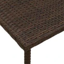 VidaXL - Tuin Salontafel - Bruin - Poly Rattan - 40 X 40 X 37 Cm -Leenbakker Winkel fd1a17c160a645919049de6258aa992d