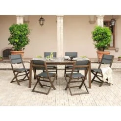 CESANA - Tuintafel - Donkerhout - 100 X 180/240 Cm - Acaciahout 14 CESANA - Tuintafel - Donkerhout - 100 X 180/240 Cm - Acaciahout -Leenbakker Winkel fdeb93e005cc4dd289634bb51151fc0d