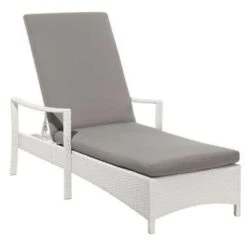 Beliani Tuinligstoel VASTO - Wit Pe Rotan 7 Beliani Tuinligstoel VASTO - Wit Pe Rotan -Leenbakker Winkel fecf0ffe000149ac812be95daf62bd6d