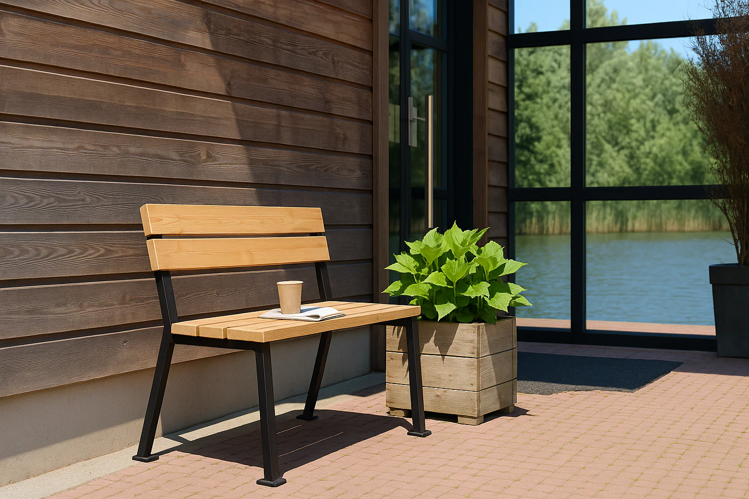 Leenbakker Winkel -Leenbakker Winkel maximavida tuinbank new york voor de deur van restaurant